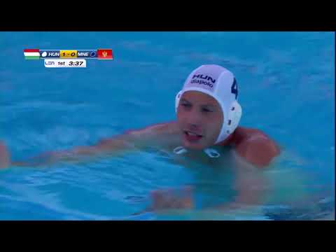 Hungary vs Montenegro - Waterpolo Men Euro Championship 2018