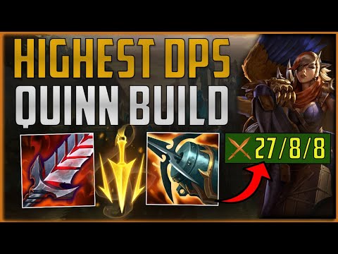 Abuse This Lethal Tempo Quinn Build For the HIGHEST DPS (ALMOST 30 KILLS) - League of Legends