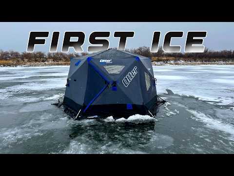 Flooded early Ice Fishing Multi species