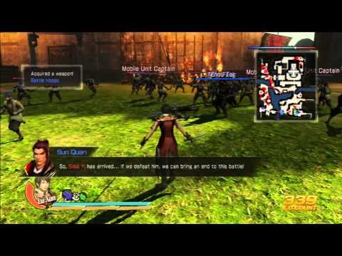 (PS3) Dynasty Warriors 8 Walkthrough NORMAL - Wu Stage 11 (Historical) - Battle of Shiting