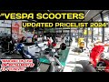 Vespa Scooter Pricelist 2024 | IRONMON MOTOVLOG