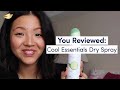 Product Review Cool Essentials Dry Spray Dove Antiperspirant