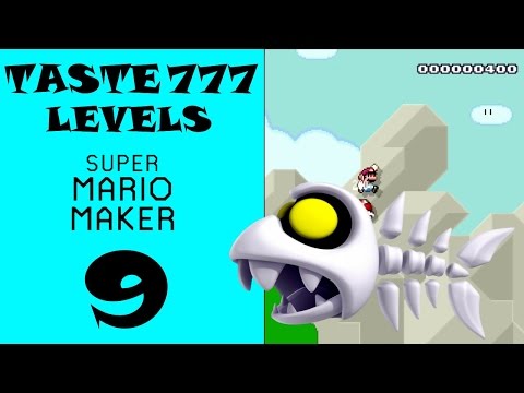 SKILL TESTER - SHELL JUMP - TASTE 777 LEVELS #9 - SUPER MARIO MAKER