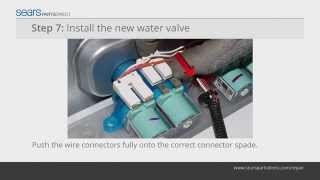How to Install a Water Inlet Valve on a Top-Load Washer