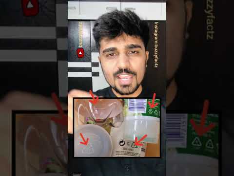 Plastic bottle ke niche ye konsa number likha hota he?🤔#shorts #buzzyfactz