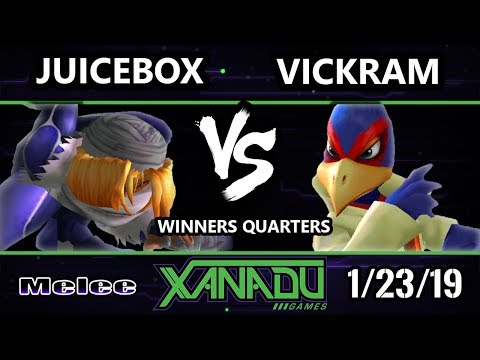 S@X 286 SSBM - Vickram (Falco)  Vs. Juicebox (Sheik) - Smash Melee Winners Quarters