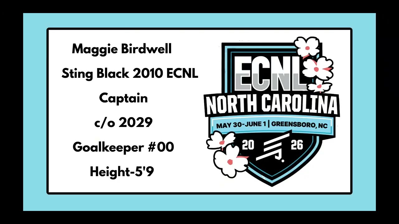 🌸 ECNL North Carolina Highlights 🌸