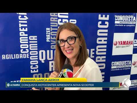 Yamaha lança Aerox | SBT Altamira