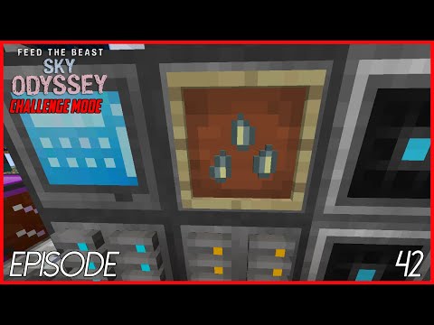 FTB Sky Odyssey Challenge Mode Ep42 Star seeds Modded Minecraft 1 12 2