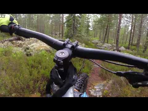 Pyhävuori MTB (Alajärvi, Finland) with Cube Stereo 120 Youth