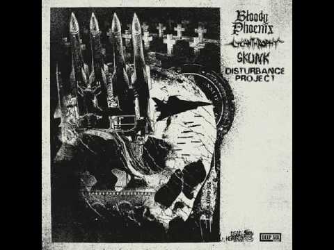 DISTURBANCE PROJECT (spain) split 12´´LP 2016 w/Lycanthrophy/Bloody Phoenix/Skunk