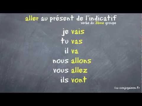 aller au présent de l'indicatif - La-conjugaison.fr