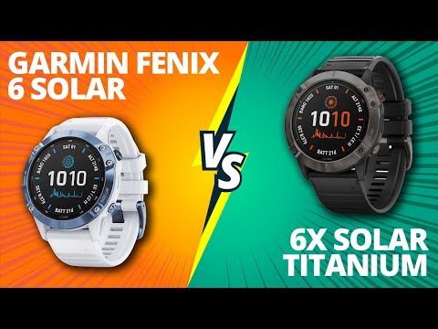 Garmin Fenix 6 Solar vs Fenix 6x Solar Titanium: Which One Is Better? (Which is Ideal For You?)