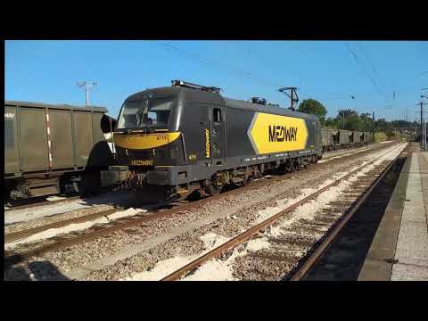 Carregamento comboio de Areia - 29jul20 -  Louriçal