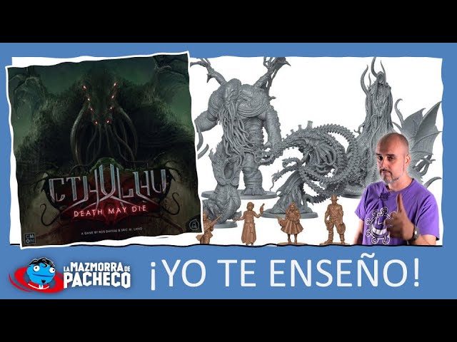 Vídeo relacionado con Asmodee Cthulhu: Death May Die, Juego de Mesa Cooperativo de Acción y Terror de los Mitos de Cthulhu, Enfrentamiento contra los Primigenios, A Partir de 14 Años, De 1 a 5 Jugadores, Español