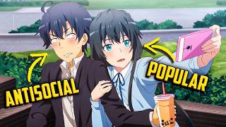 NAPAIBIG NG ISANG ANTISOCIAL NA LALAKI ANG PINAKASIKAT NA BABAE SA PAARALAN | Anime Recap Tagalog