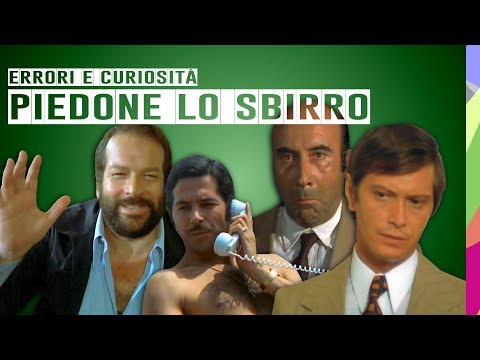 🎬 PIEDONE LO SBIRRO👮 ERRORI E CURIOSITÀ - BUD SPENCER, ANGELO INFANTI - COMMEDIA ANNI 70