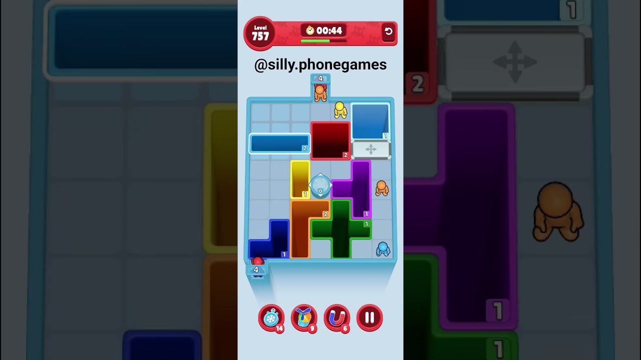 Drop Away Level 757 Walkthrough Solution