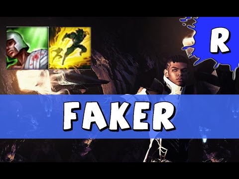 SKT T1 Faker as Lucian vs Ezreal ADC - HIGHLIGHTS - League of Legends
