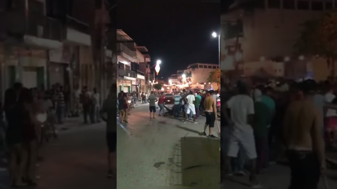 Brigas e Atropelamento  Foi Registrado no Centro de João Alfredo-PE 28 pra 29/06/22