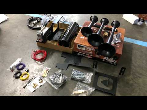 Kleinn GM1500-734 (Train Horn) Installation Video