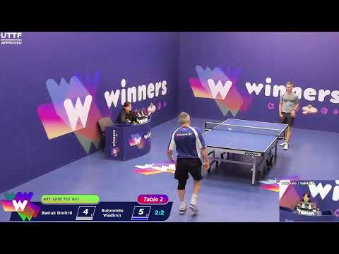 Winners League  19.03.21  Batiuk Dmitrii - Kolomiets Vladimir  20:00