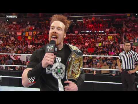 Raw: Sheamus vs. Zack Ryder - WWE Championship Match