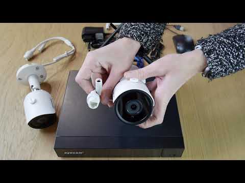 SISTEM SUPRAVEGHERE VIDEO WIFI 5MP 2 CAMERE EYECAM - www.1cctv.ro