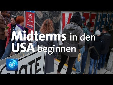 USA: Kongresswahlen beginnen