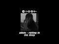 𝙖𝙙𝙚𝙡𝙚 𝙧𝙤𝙡𝙡𝙞𝙣𝙜 𝙞𝙣 𝙩𝙝𝙚 𝙙𝙚𝙚𝙥 𝙨𝙡�