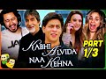 KABHI ALVIDA NAA KEHNA Movie Reaction Part (1/3)! | Shah Rukh Khan | Rani Mukerji | Preity Zinta