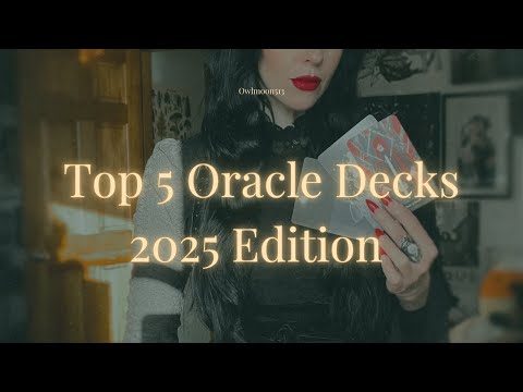 My Top 5 Favorite Oracle Decks of 2025 