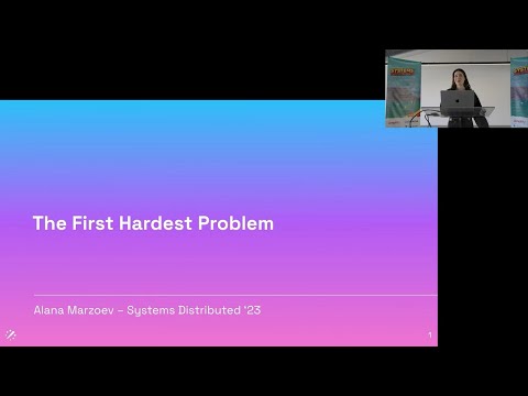Caching: The 1st Hardest Problem by Alana Marzoev - YouTube