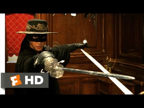 The Legend of Zorro (2005) - Train Fight Scene (8/10) | Movieclips