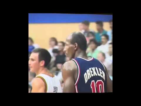 #10 Clyde “The Glide” Drexler Barcelona Olympics highlights