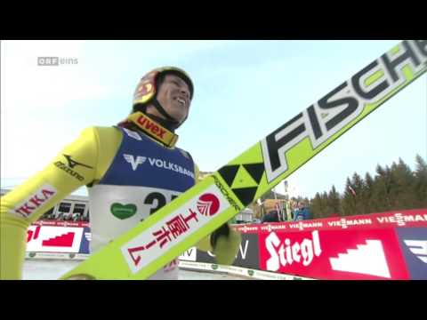 Noriaki Kasai Kulm 2014 197m - (Ältester Gewinner) ORF
