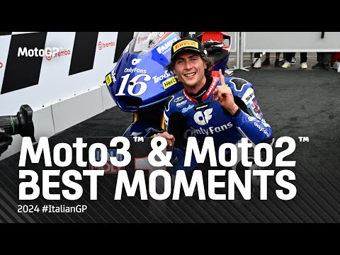 Moto2 & Moto3 2024 第7戦イタリアGP(ムジェロ・サーキット)決勝レースハイライト動画