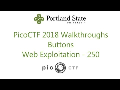 PicoCTF 2018 - Buttons