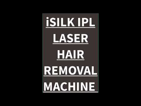 Isilk permanent ipl laser hair removal machine handset syste...