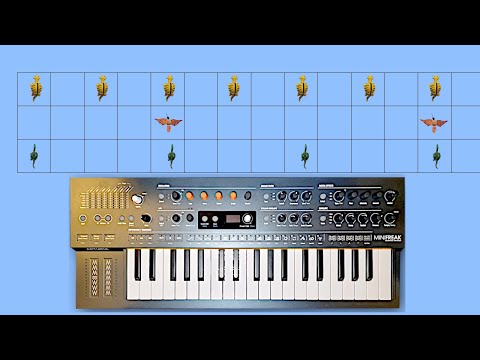 Making cheesy music with the Arturia MiniFreak step sequencer