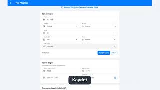 OtoKeeper (Web): Aracınızı bilgisayardan kaydedin