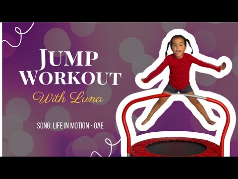 Jump Workout with Luna! Kids Trampoline Workout - Part 2 🌟