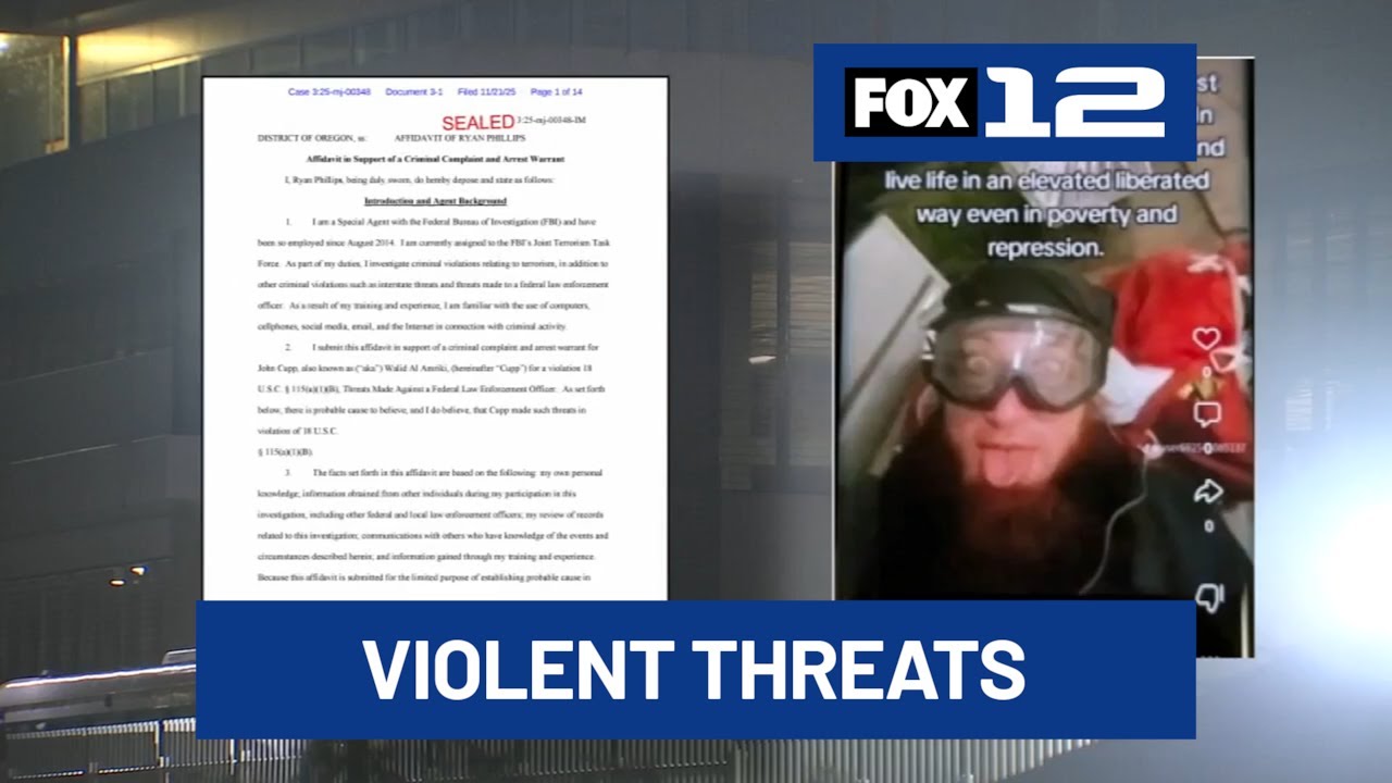 Man accused of making violent threats to agents at Portland ICE facility facing federal charges