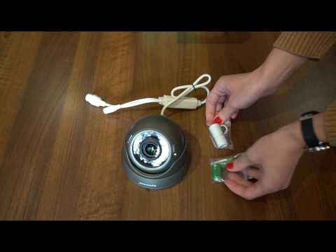 Camera IP full HD 1080P dome varifocal POE Sony Eyecam EC-1336 - www.1cctv.ro