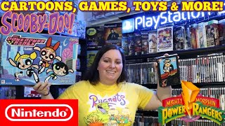 Vintage Toy Pick Ups/VHS TAPES! April 2022 - POWER RANGERS, Scooby Doo, Nintendo & More!