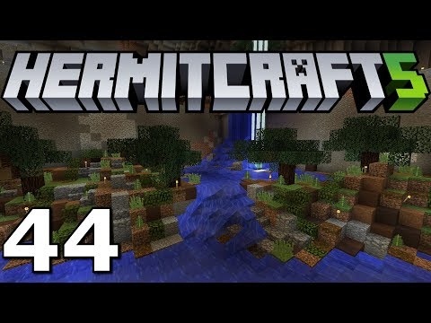 Minecraft Hermitcraft S5 Ep. 44- Wonderous Waterfall