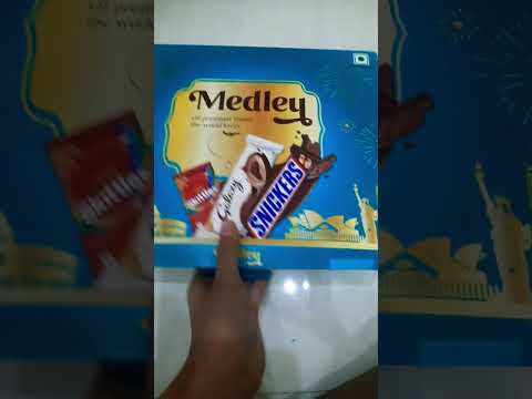 #medley Chocolate unboxing please help me for 100k subscribes