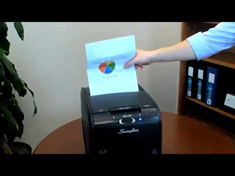 Swingline® Stack-and-Shred™ 60X Hands Free Shredder Overview