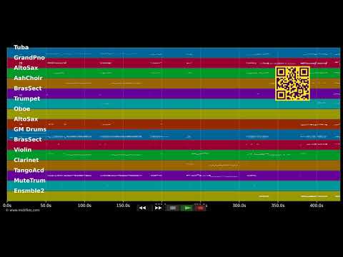 🎵 Zellenblock Tango - Chicago (Musical) DE (MIDI individual tracks) 🎹