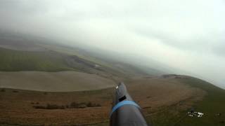 preview picture of video 'RCRM Typhoon with go pro HD flying on Bo Peep South England'